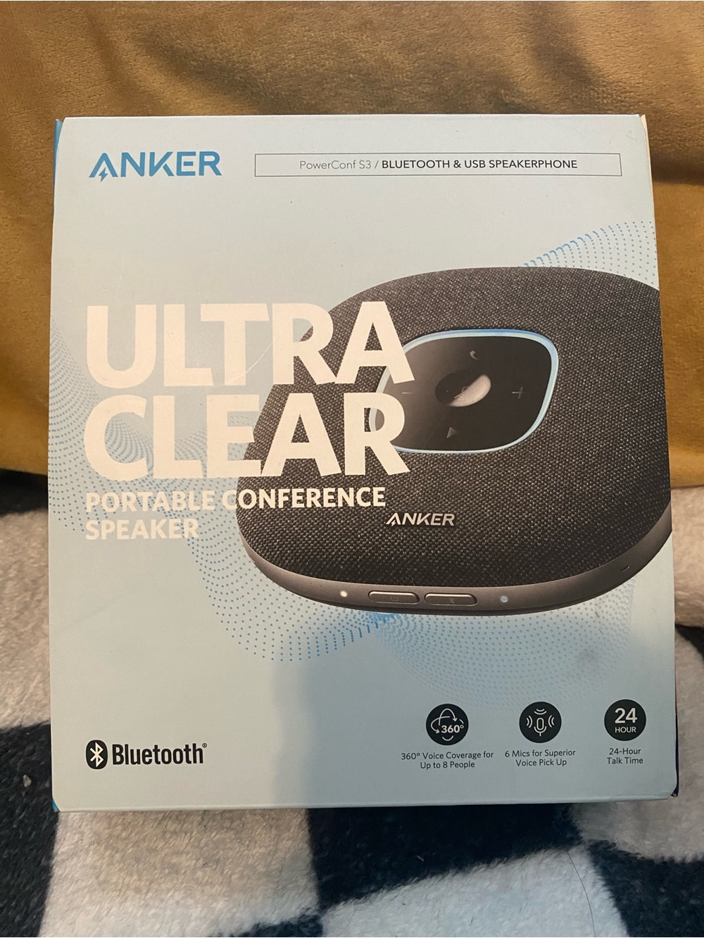 ANKER PowerConf S30: HIGH QUALITY Bluetooth/USB portable speaker (A3302)